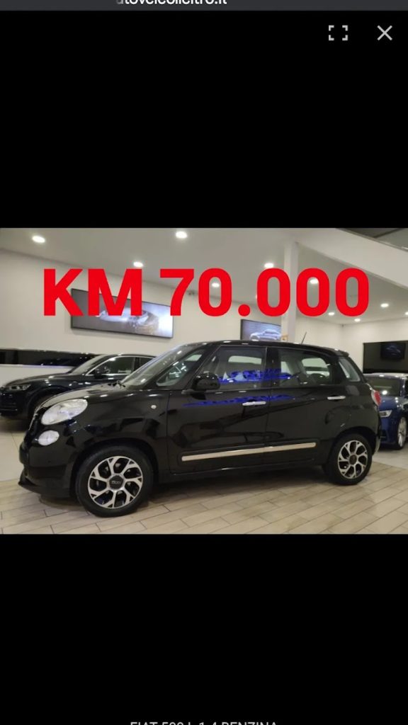 FIAT 500 L 1.4 BENZINA