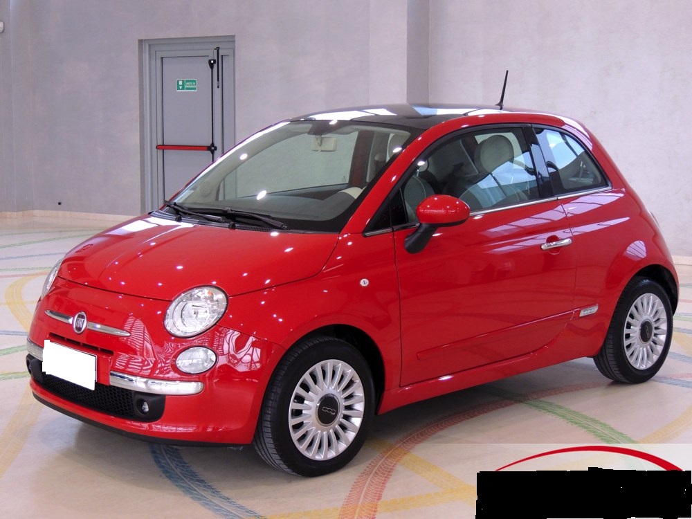 FIAT 500 1.2 AUTOMATICA BENZINA LOUNGE(ADATTA NEOPATENATI)