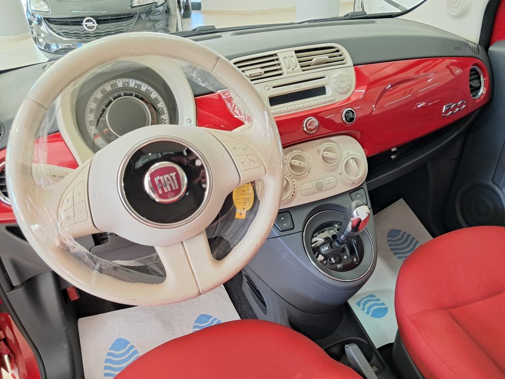 FIAT 500 1.2 AUTOMATICA BENZINA LOUNGE(ADATTA NEOPATENATI)