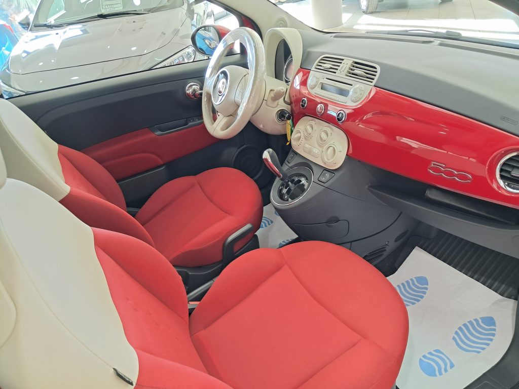 FIAT 500 1.2 AUTOMATICA BENZINA LOUNGE(ADATTA NEOPATENATI)