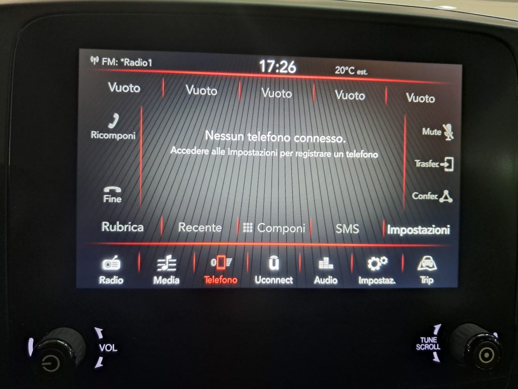 FIAT 500L UCONNECT MIRROR 1.4 TURBO GPL(CASA MADRE)