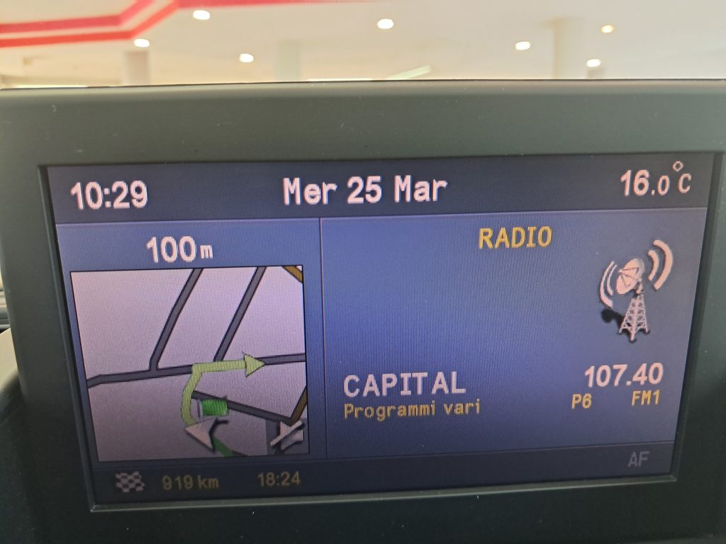 ALFA ROMEO GIULIETTA DISTINCTIVE 1.4 TURBO GPL(CASA MADRE)