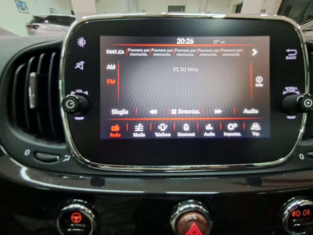 FIAT 500 LOUNGE 1.2 GPL CASA MADRE (ADATTA NEOPATENATI)