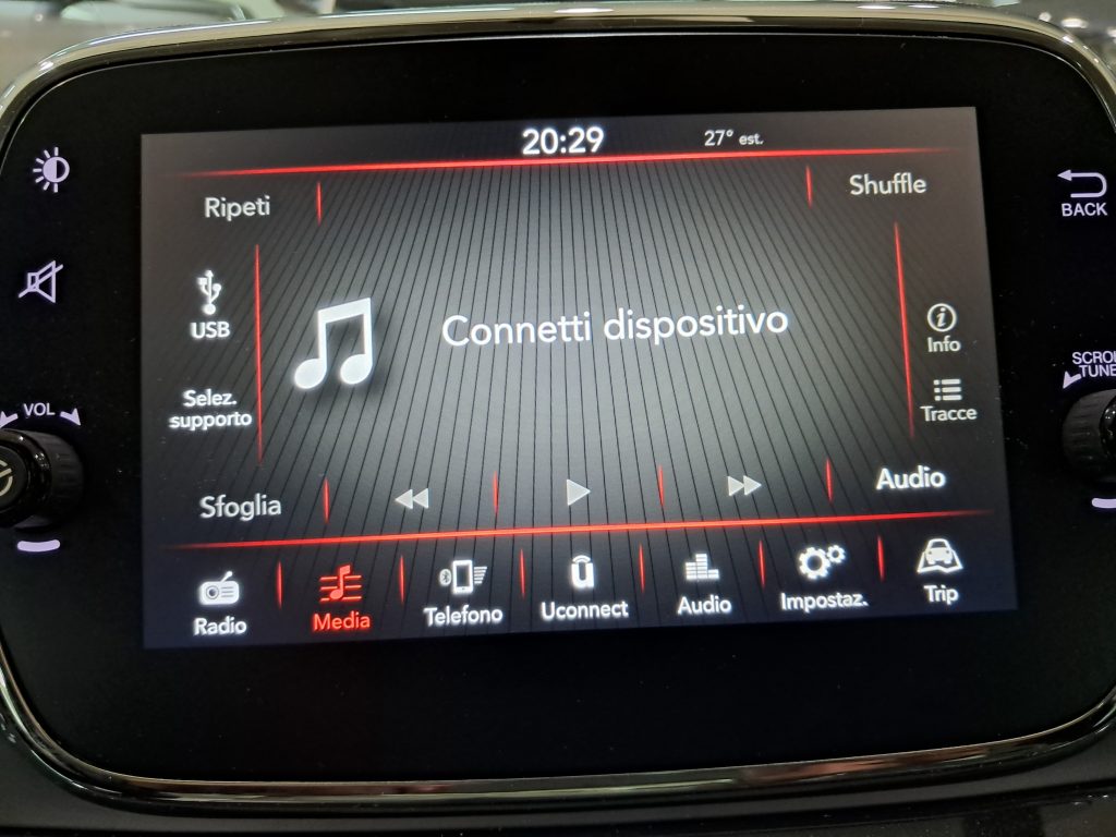 FIAT 500 LOUNGE 1.2 GPL CASA MADRE (ADATTA NEOPATENATI)