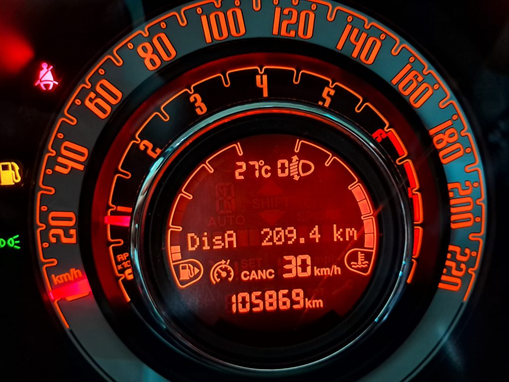 FIAT 500 LOUNGE 1.2 GPL CASA MADRE (ADATTA NEOPATENATI)